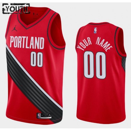 Maillot Basket Portland Trail Blazers Personnalisé 2020-21 Jordan Brand Statement Edition Swingman - Enfant